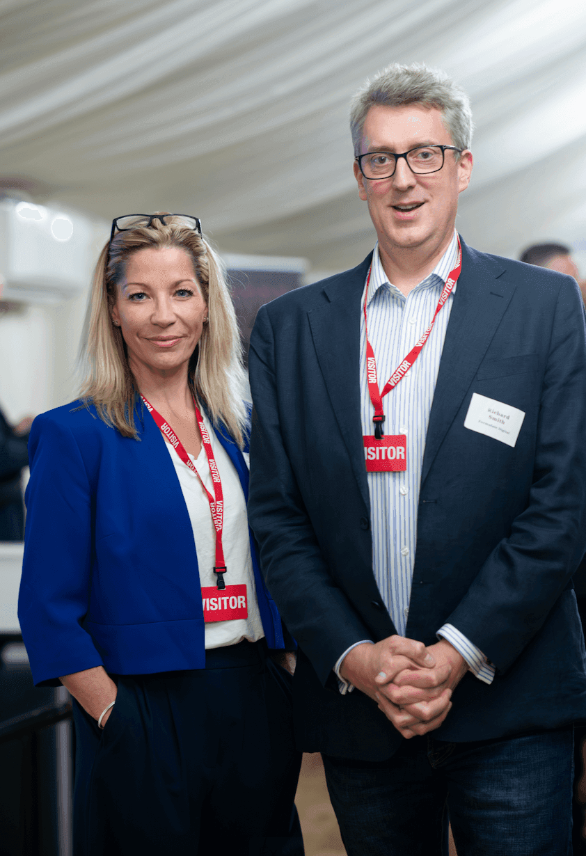 Gemma and Richard Smith during a House of Lords visit