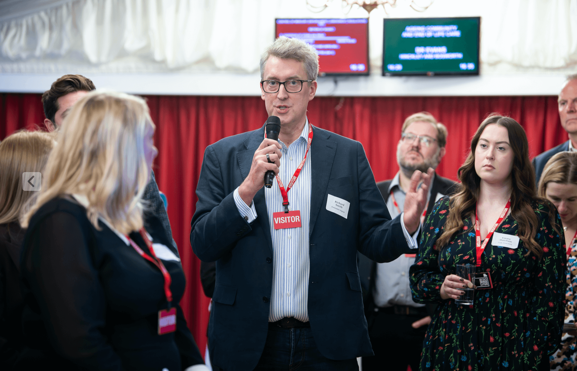 Richard Smith speaking at the House of Lords